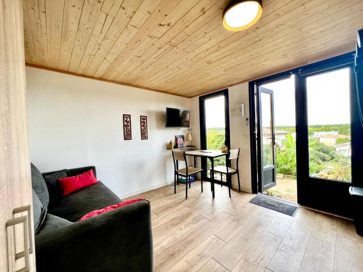 Charmant Studio Lodge Climatise Avec Jardin Et Vue Sur Le Pic Saint Loup Jacou Eksteriør bilde